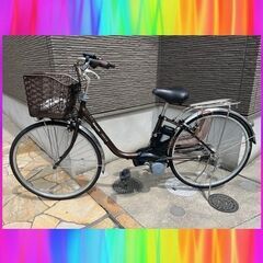 🌈特②　Panasonic　ビビ　26インチ　6Ah 電動自転車...