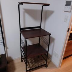 【美品】キッチン収納 ラック リビング収納