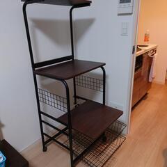 【美品】キッチン収納 ラック リビング収納の画像