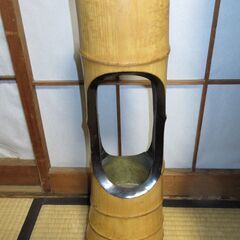 孟宗竹の花瓶：2段式【50%OFF】
