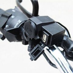 ★防水 電源 ソケット オートバイ シガレット ライター USB 充電器 アウトレット 電話の画像