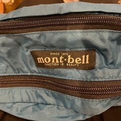 【決定済】⠀mont･bellモンベルのウェストポーチ