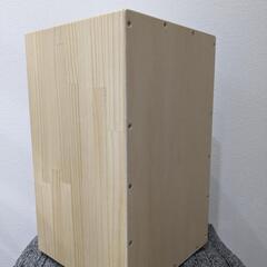 カホン　ハンドメイド　七夕カホン　ゴム脚スナッピー付きの画像