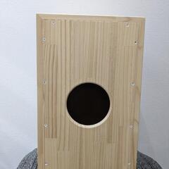 カホン　ハンドメイド　七夕カホン　ゴム脚スナッピー付きの画像