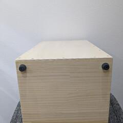 カホン　ハンドメイド　七夕カホン　ゴム脚スナッピー付きの画像