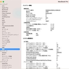 美品【充放電回数45回】MacBook Pro 2017モデル /メモリ16GB/SSD512GB