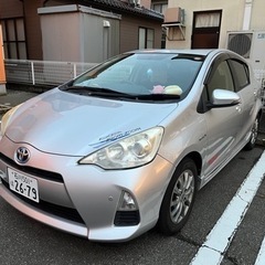 【個人用車】H23年アクア/ライダー付/ETC付/防音防振加工/...