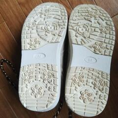 ショートブーツ　ホワイトmｻｲｽﾞの画像