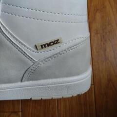 ショートブーツ　ホワイトmｻｲｽﾞの画像