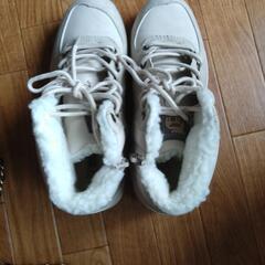 ショートブーツ　ホワイトmｻｲｽﾞ