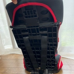 トラベルベスト（黒/赤）の画像