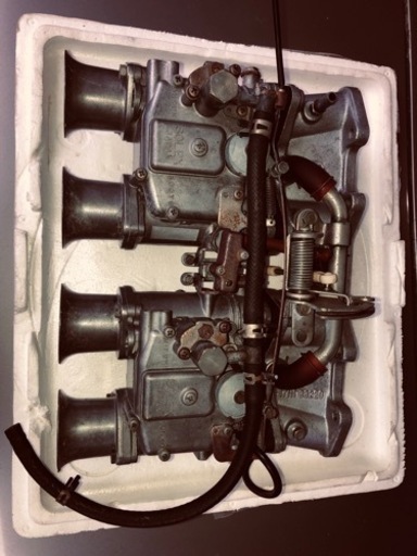 三國工業製 ソレックス 2基組+トヨタ純正インマニ