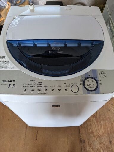 決まりました!!シャープ洗濯機２００７年製