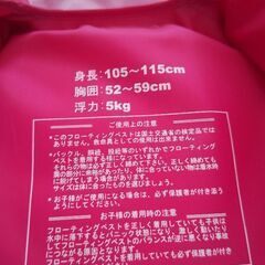 キッズ用ライフジャケットの画像