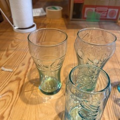取引中　コカコーラ　グラス　9個まとめて！の画像