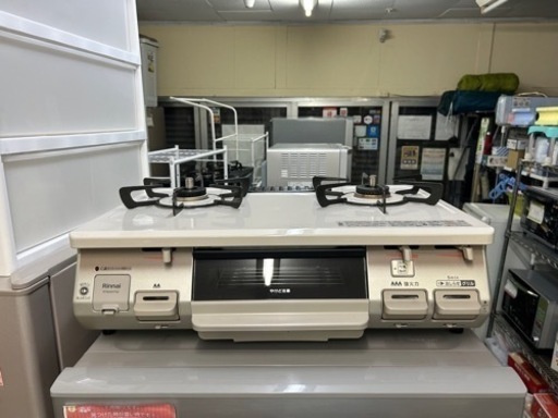 万代店　極美品　魚焼き機未使用品【2021年製】リンナイ　ガスコンロ　LPガス　RT64JH7S2