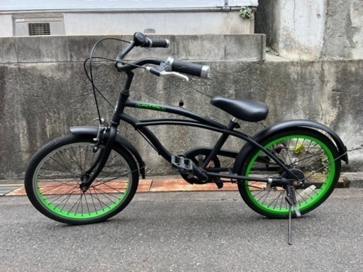 決まりました！ビーチクルーザー　20インチ　お洒落な自転車です。