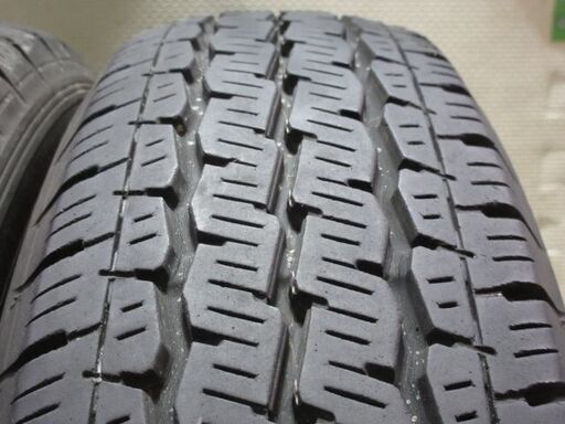 中古タイヤ　165/80R14LT　トーヨー　H05　7ｍｍ　2020年式　2本セット