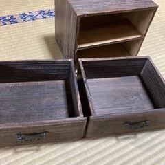 【取引完了】ミニタンス★小物入れ★木製の画像