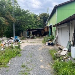 廃棄処分品　スチールコンテナ？コンテナハウスに、倉庫・バイク小屋・車庫・物置・鉄くずの画像