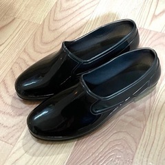 Usedパンプスタイプのレインシューズ　レインパンプス　雨靴　サ...