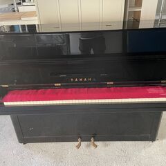 値下げ【レトロ】YAMAHA アップライトピアノ P1 ブラック...