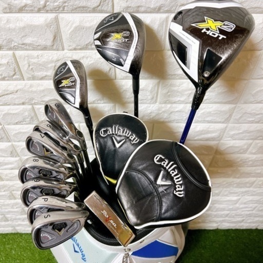 【バック新品 】ゴルフクラブセット メンズ キャロウェイ 11本 初心者 中級者