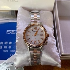SEIKO[セイコーウオッチ]LUKIA(ルキア) 電波ソーラー　未使用の画像