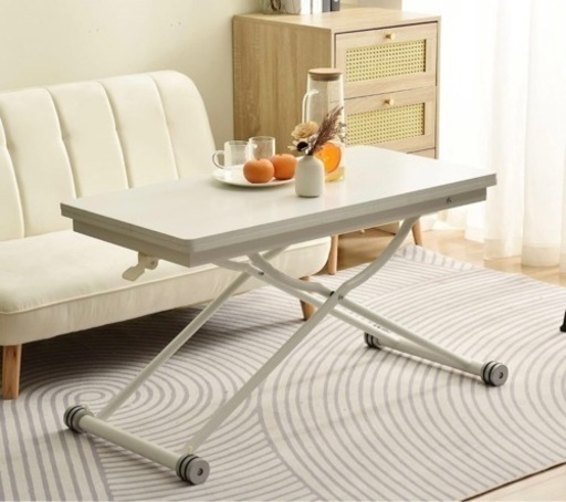 昇降テーブル（白）