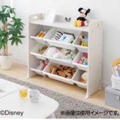 アイリスオーヤマ 天板付キッズトイハウスラック(ミッキー＆ミニー...