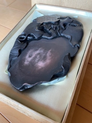 アンティーク 硯 キリギリス 骨董品 レア物