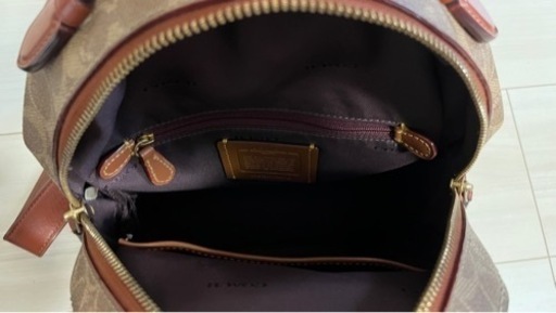 COACH リュック　シグネチャー