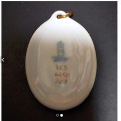 ★美品★アウガルテン忘れな草ペンダントトップの画像