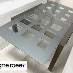 ligne roset/リーンロゼ 伸長式ダイニングテーブル エクステンシア 幅945～1700mmを、直接引き取りに来て頂ける方に、5,000円でお譲りいたします。の画像