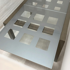 ligne roset/リーンロゼ 伸長式ダイニングテーブル エクステンシア 幅945～1700mmを、直接引き取りに来て頂ける方に、5,000円でお譲りいたします。の画像