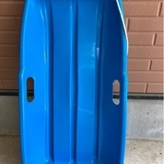 ソリ　青　中古　無料　記名あり
