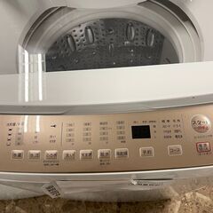 YAMADA ヤマダ電機 全自動電気洗濯機 YWM-TV80G1 8キロ 2022年製 札幌 東区の画像