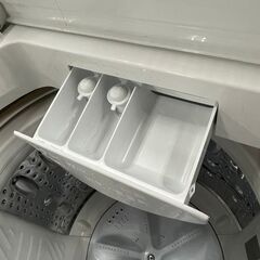 YAMADA ヤマダ電機 全自動電気洗濯機 YWM-TV80G1 8キロ 2022年製 札幌 東区の画像