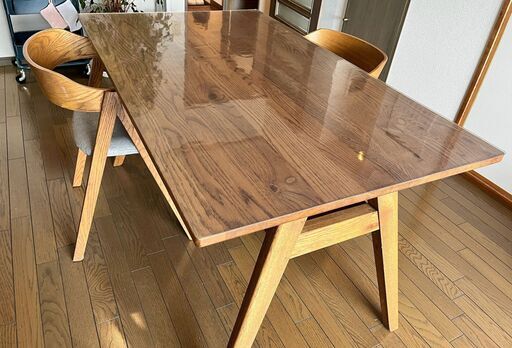 ADDAY(アディ) ダイニングテーブル W1350 値下げしました】unico