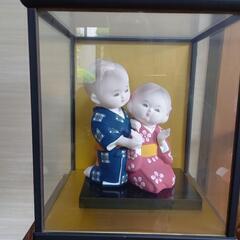 再投稿日本人形3体