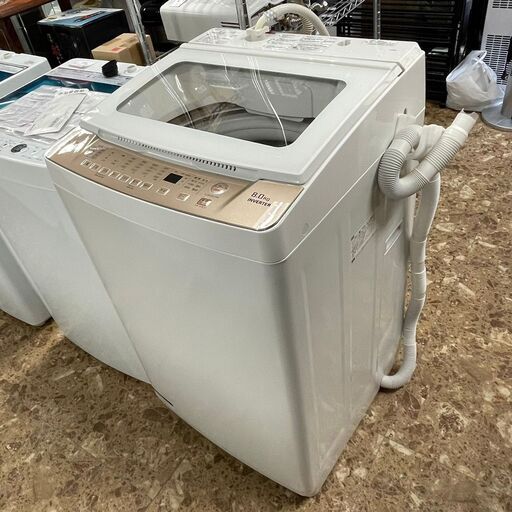 YAMADA ヤマダ電機 全自動電気洗濯機 YWM-TV80G1 8キロ 2022年製 札幌 東区