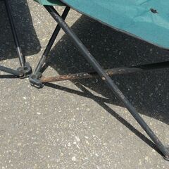 コールマン　折りたたみチェア＆テントの画像