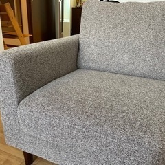 三人掛けソファ、美品の画像