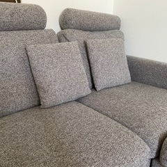 三人掛けソファ、美品の画像