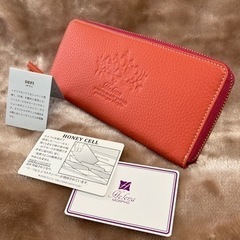 最終値下モルフォHelenaヘレナDefiデフィ小銭入有ラウンドファスナー長財布の画像