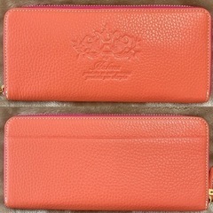 最終値下モルフォHelenaヘレナDefiデフィ小銭入有ラウンドファスナー長財布の画像