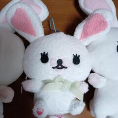 うさぎのモフィぬいぐるみ三点セットの画像