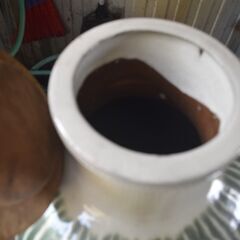 信楽焼 大型壺 青簾焼酎壺 高さ95cm 直径45cm