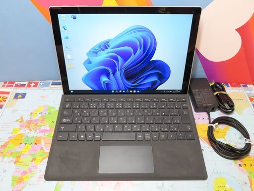 JC04222 マイクロソフト タブレット PC Surface Pro5 キーボード 美品 office