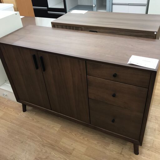 ★ジモティ割あり★ ニトリ 収納棚 ダークブラウン H78×W121×D41 クリーニング済み KJ2100